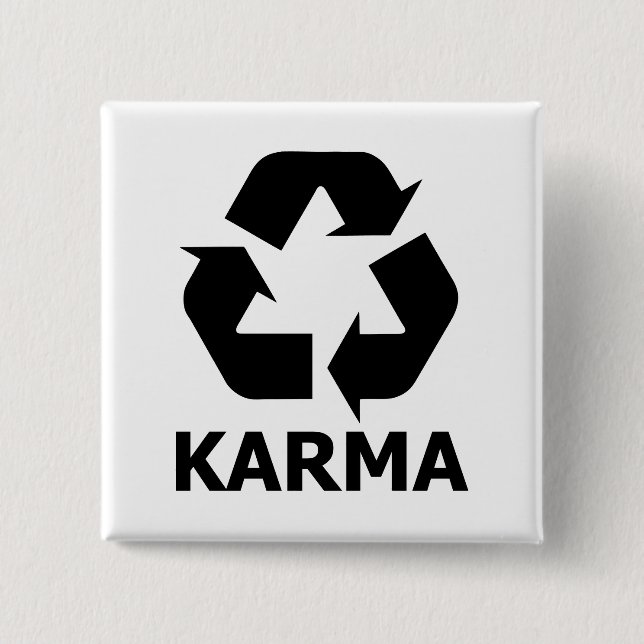 Karma Recycle Button (Front)