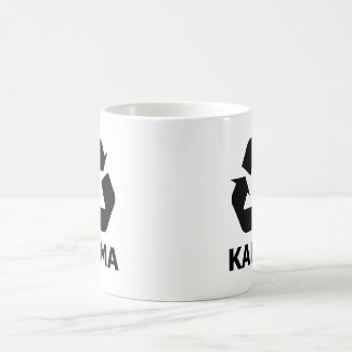 Karma Recycle Coffee Mug
