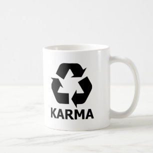 Karma Recycle Coffee Mug