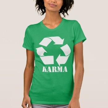 Karma Symbol T-shirt by clonecire at Zazzle