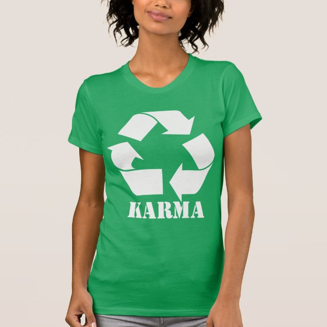 Karma Symbol T-Shirt (Front)