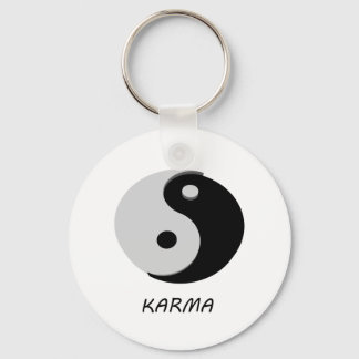 Karma Ying Yang Keychain