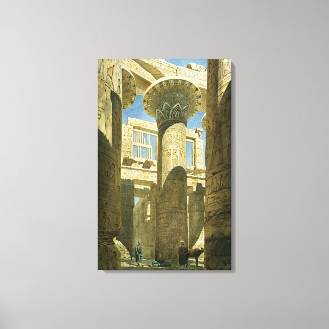 Karnak, c.1866 (w/c on paper) canvas print (Front)