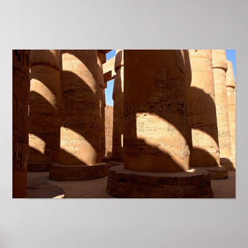 Karnak Temple _ Luxor Egypt Poster