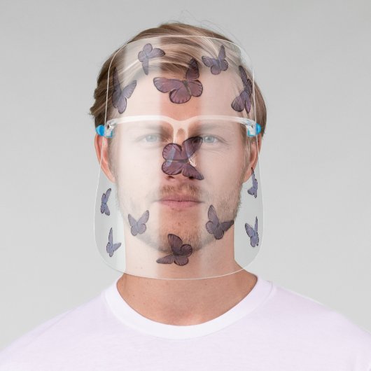 Karner Blue - The Endangered Face Shield (Insitu)