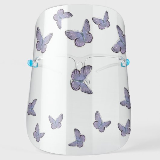 Karner Blue - The Endangered Face Shield (Front)