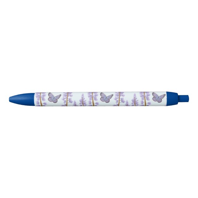 Karner Blue - The Endangered, with Wild Lupine Pen (Front)