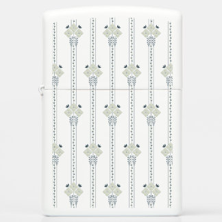 Karo flowers and curls pattern 002 zippo lighter