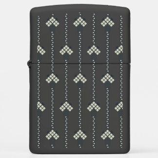 Karo flowers and curls pattern 002 zippo lighter