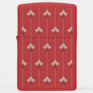 Karo flowers and curls pattern 002 zippo lighter