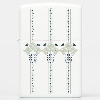 Karo flowers and curls pattern 003 zippo lighter