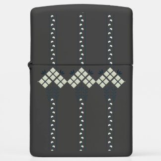 Karo flowers and curls pattern 003 zippo lighter
