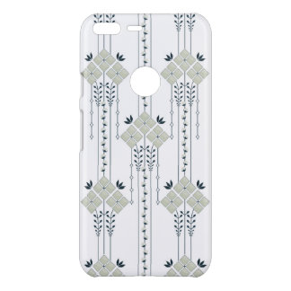 Karo flowers and curls pattern uncommon google pixel XL case