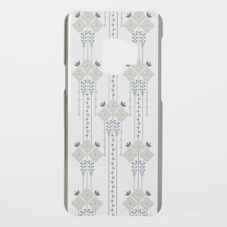 Karo flowers and curls pattern uncommon samsung galaxy s9 case