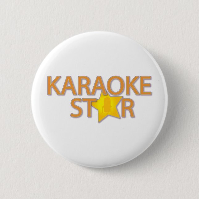 Karoake Star Button (Front)