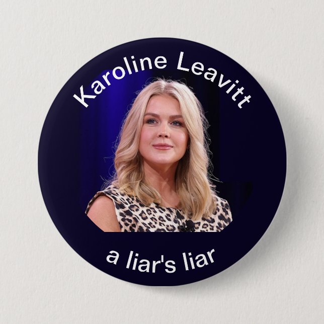 karoline leavitt button (Front)