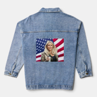 Karoline Leavitt Denim Jacket