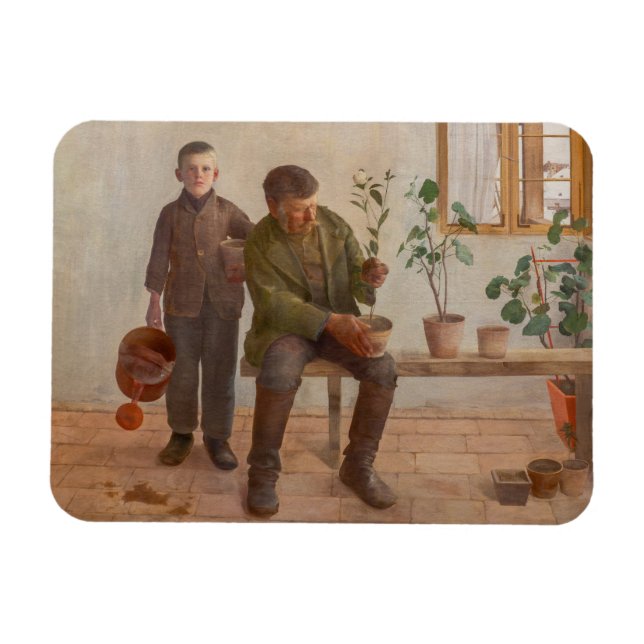 Károly Ferenczy - Gardeners Magnet (Horizontal)
