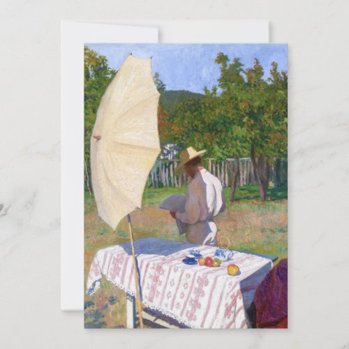 Károly Ferenczy - October Thank You Card
