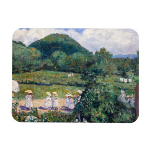 Károly Ferenczy - Picnic in May (Summer Day) Magnet
