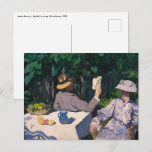 Károly Ferenczy - Sunny Morning Postcard
