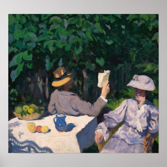 Károly Ferenczy - Sunny Morning Poster (Front)