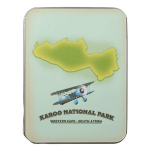 Karoo National Park Western Cape South Africa map Jigsaw Puzzle