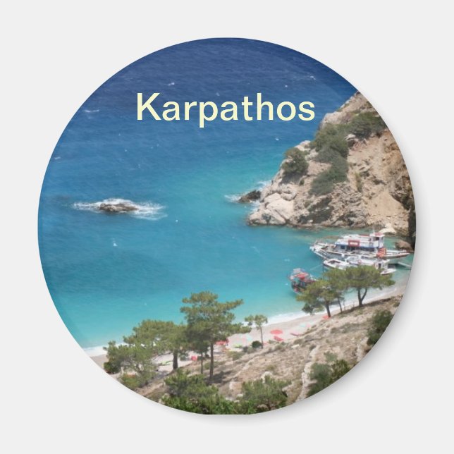 karpathos greece magnet (Front)