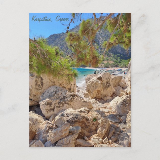 Karpathos, Greece Postcard (Front)