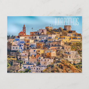Karpathos Greece Postcard