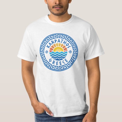Karpathos Island Greece _ Sunshine And Sea T_Shirt