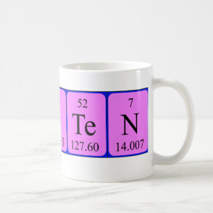 Karsten periodic table name mug
