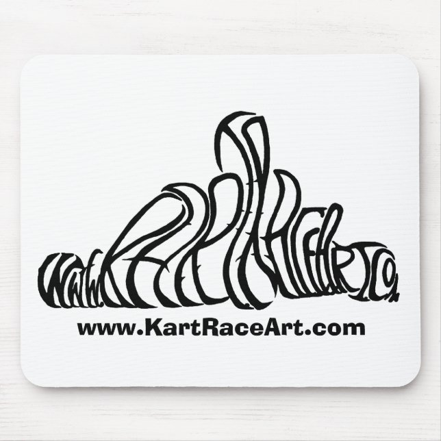 Kart Race Art MousePad (Front)