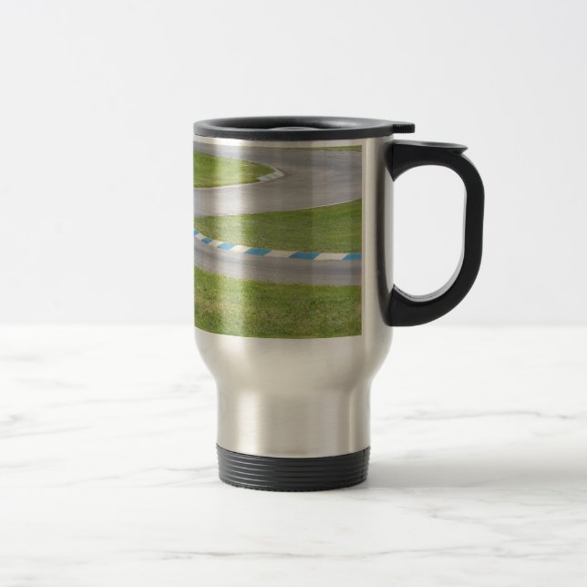 Kart Track Travel Mug (Right)