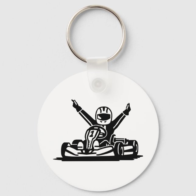 Kart winner keychain (Front)