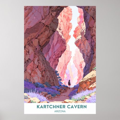 Kartchner Cavern Arizona Landscape Poster