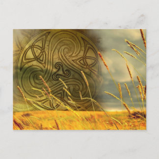 Karte celtic Triskele Postcard