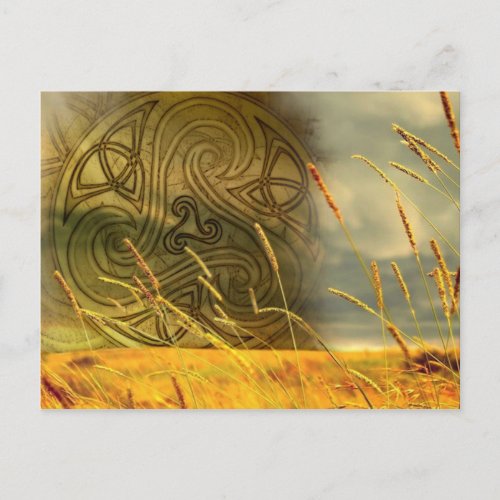 Karte celtic Triskele Postcard