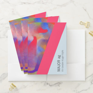 Kartenhaus Brand Identity without logo Pocket Folder