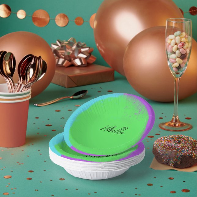 Kartenhaus | Ungewöhnliche Geschäftsausstattung  Paper Bowls (Multi)