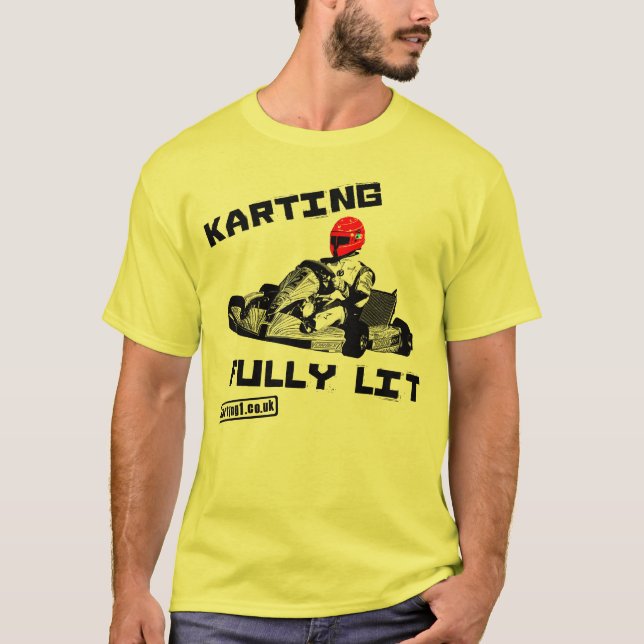 Karting Fully Lit T-Shirt (Front)