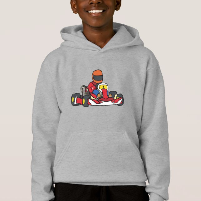 Karting Go-Kart Hoodie (Front)