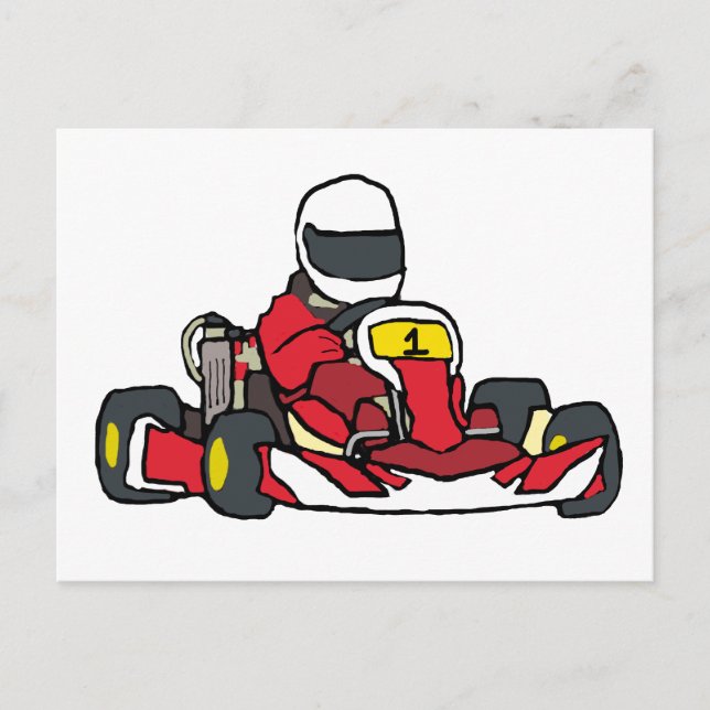 Karting Postcard (Front)