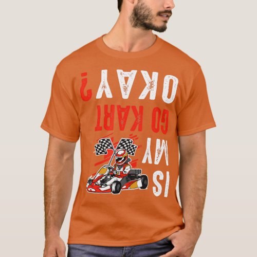 Karting Race Go Kart Vintage Kart Racing For Men W T_Shirt