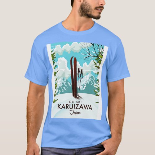 Karuizawa Japan ski T_Shirt