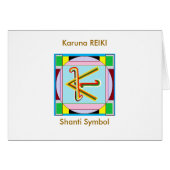 KARUNA Reiki : Shanti Peace be with all (Front Horizontal)