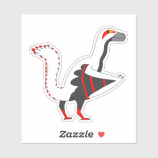 Karura the Archeopteryx Prehistoric Bird Dino Sticker
