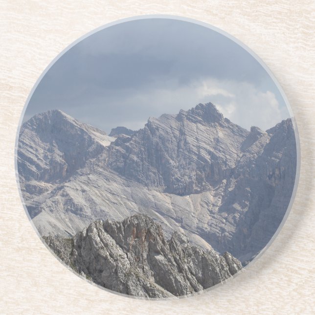 Karwendel range in the Bavarian Alps. Drink Coaster (Front)