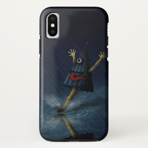 Kasa Obake Japanese Umbrella Ghost Rainy Day iPhone X Case