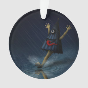 Kasa Obake Japanese Umbrella Ghost Rainy Day Ornament